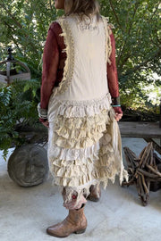 Ruffle Up High-Lo Top by Jaded Gypsy