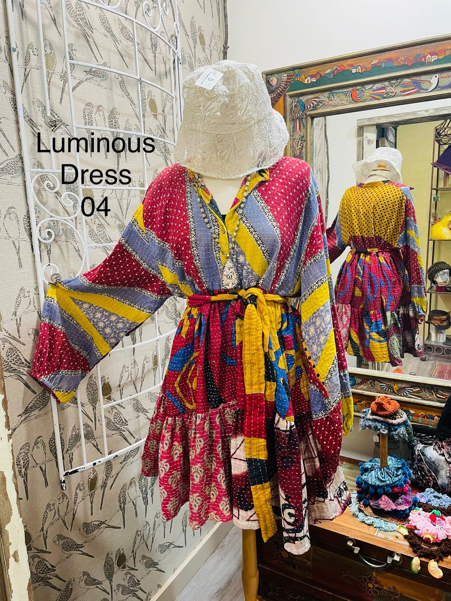 Luminous Mini Dress by Kantha Bae One Size - Robin Boutique-Boutique 