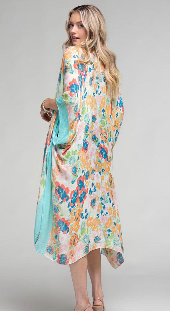 Mystique Flower Kimono - Robin Boutique-Boutique 