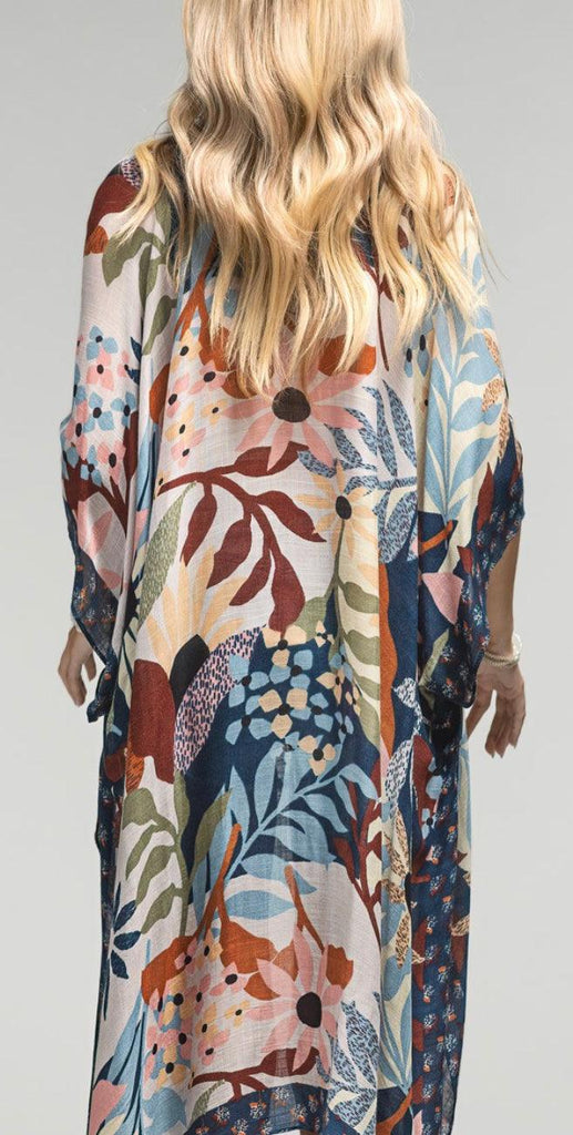 Botanical Floral Kimono - Robin Boutique-Boutique 