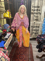 Karma Cargo Pant by Kantha Bae One Size - Robin Boutique-Boutique 