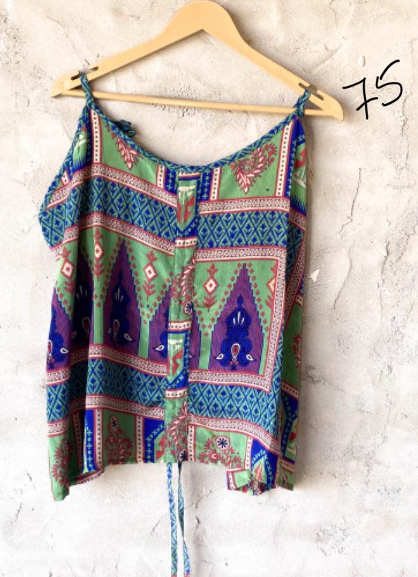 Silk Butterfly Tank by Kantha Bae One Size - Robin Boutique-Boutique 