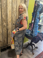 Good Vibes Duster by Kantha Bae - Robin Boutique-Boutique 
