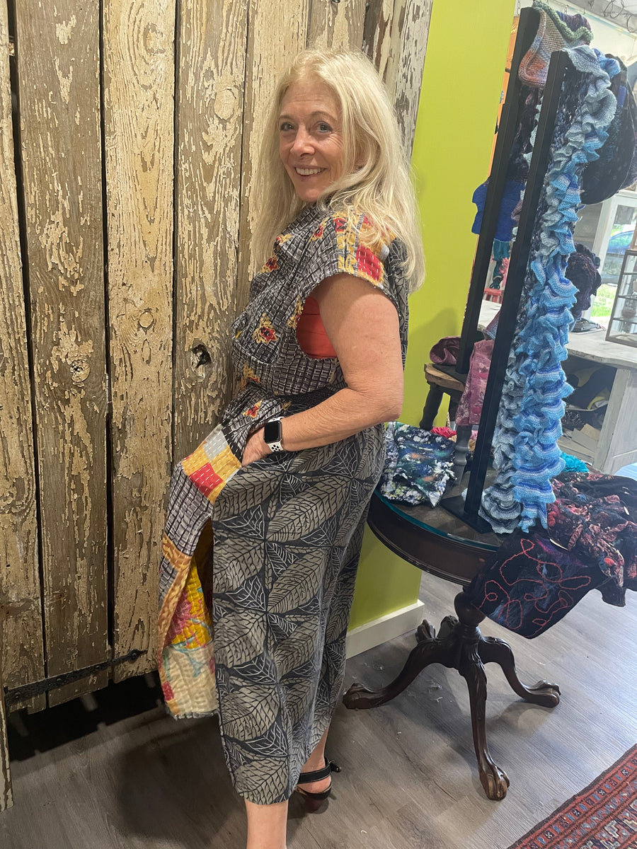 Good Vibes Duster by Kantha Bae - Robin Boutique-Boutique 