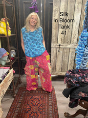 Silk In Bloom Crop Tank by Kantha Bae - Robin Boutique-Boutique 