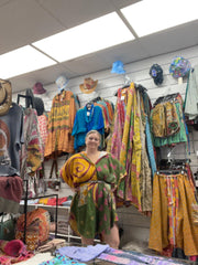 Peacemaker Hoodie Romper by Kantha Bae - Robin Boutique-Boutique 