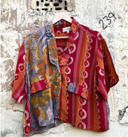 Clarity Crop Button Down #239 by Kantha Bae