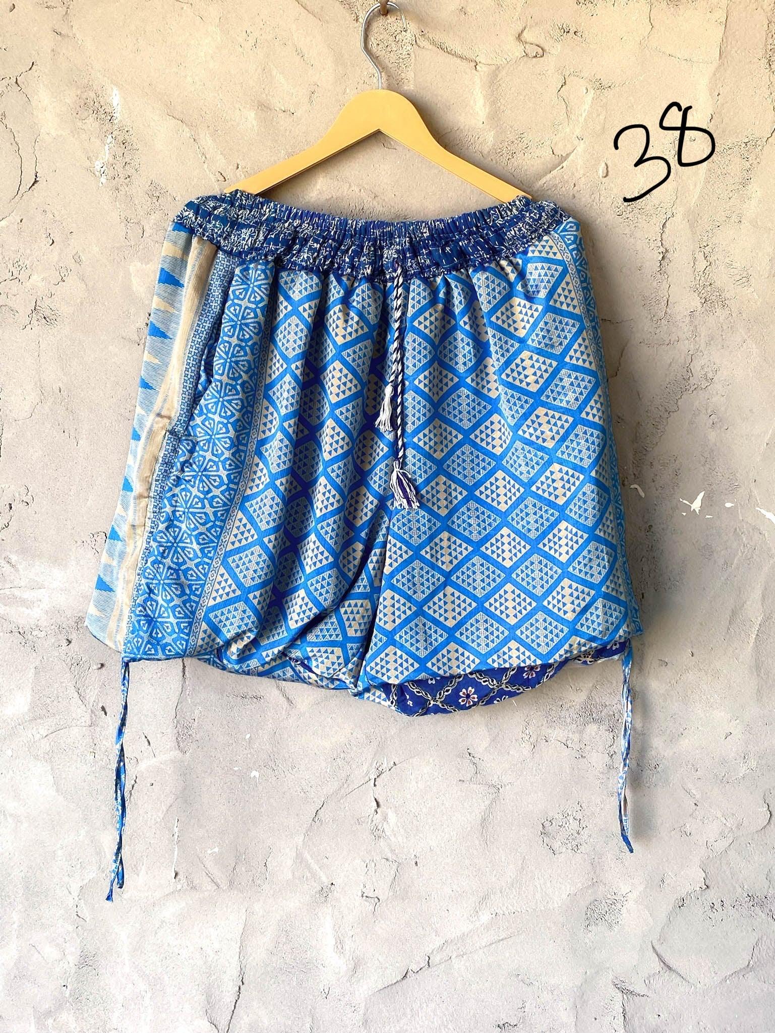Silk Butterfly Shorts by Kantha Bae One Size - Robin Boutique-Boutique 