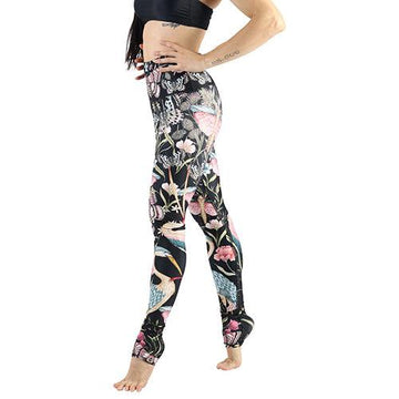 Yoga Democracy Printed Leggings - Robin Boutique-Boutique 