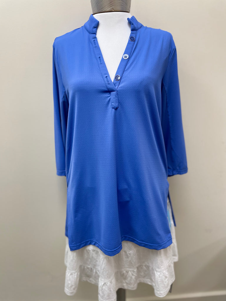 Beachtime 3/4 Sleeve Tunic SPF5163 - Robin Boutique-Boutique 