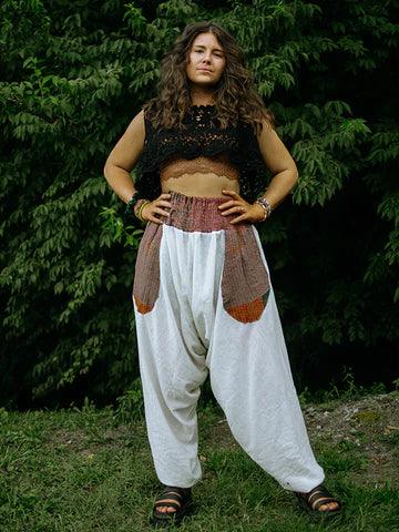 Khadi Harem Pant by Kantha Bae - Robin Boutique-Boutique 