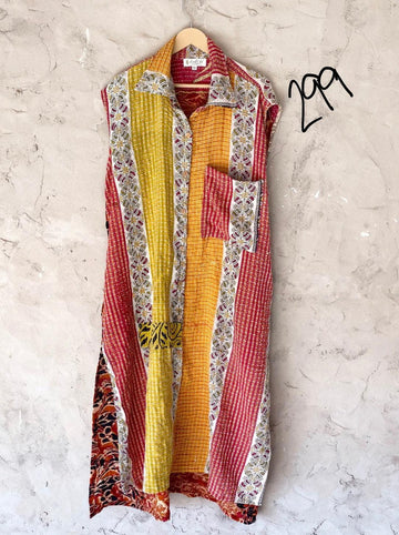 Good Vibes Duster by Kantha Bae - Robin Boutique-Boutique 