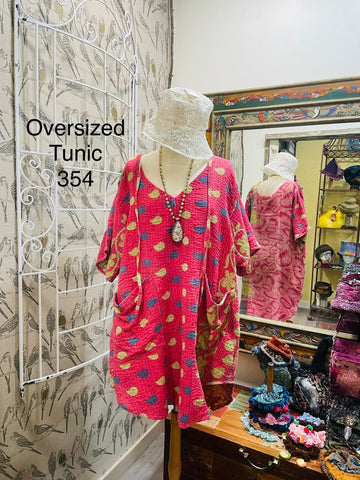 Oversized Tunic by Kantha Bae One Size - Robin Boutique-Boutique 