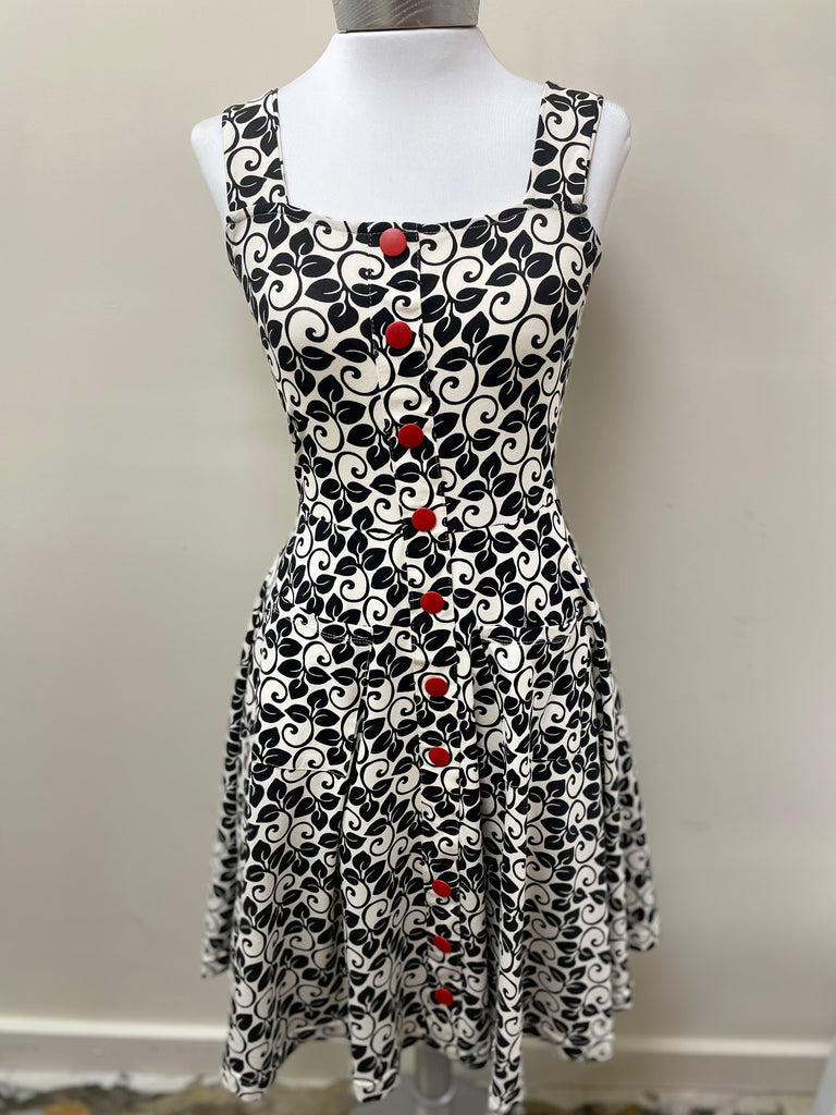 Effie's Heart Curie Dress Trifolia Print EH598-472s - Robin Boutique-Boutique 