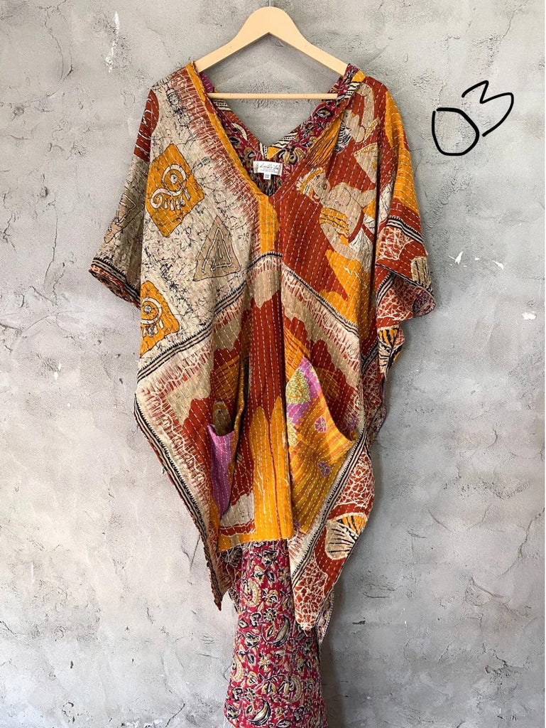 Kantha Hi Lo Tunic by Kantha Bae One Size - Robin Boutique-Boutique 