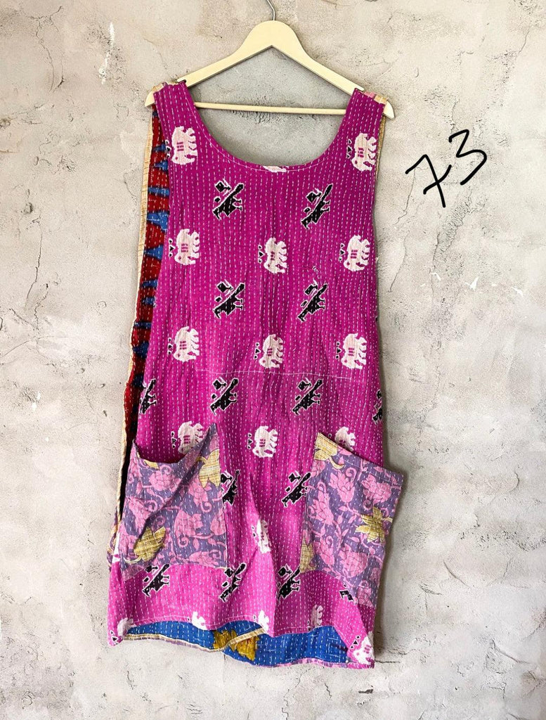 Apron Dress by Kantha Bae - Robin Boutique-Boutique 