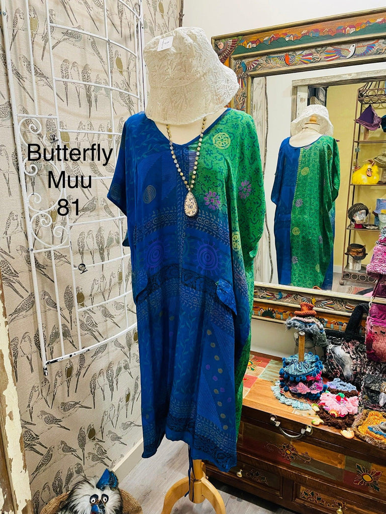 Butterfly Midi Muu by Kantha Bae One Size - Robin Boutique-Boutique 