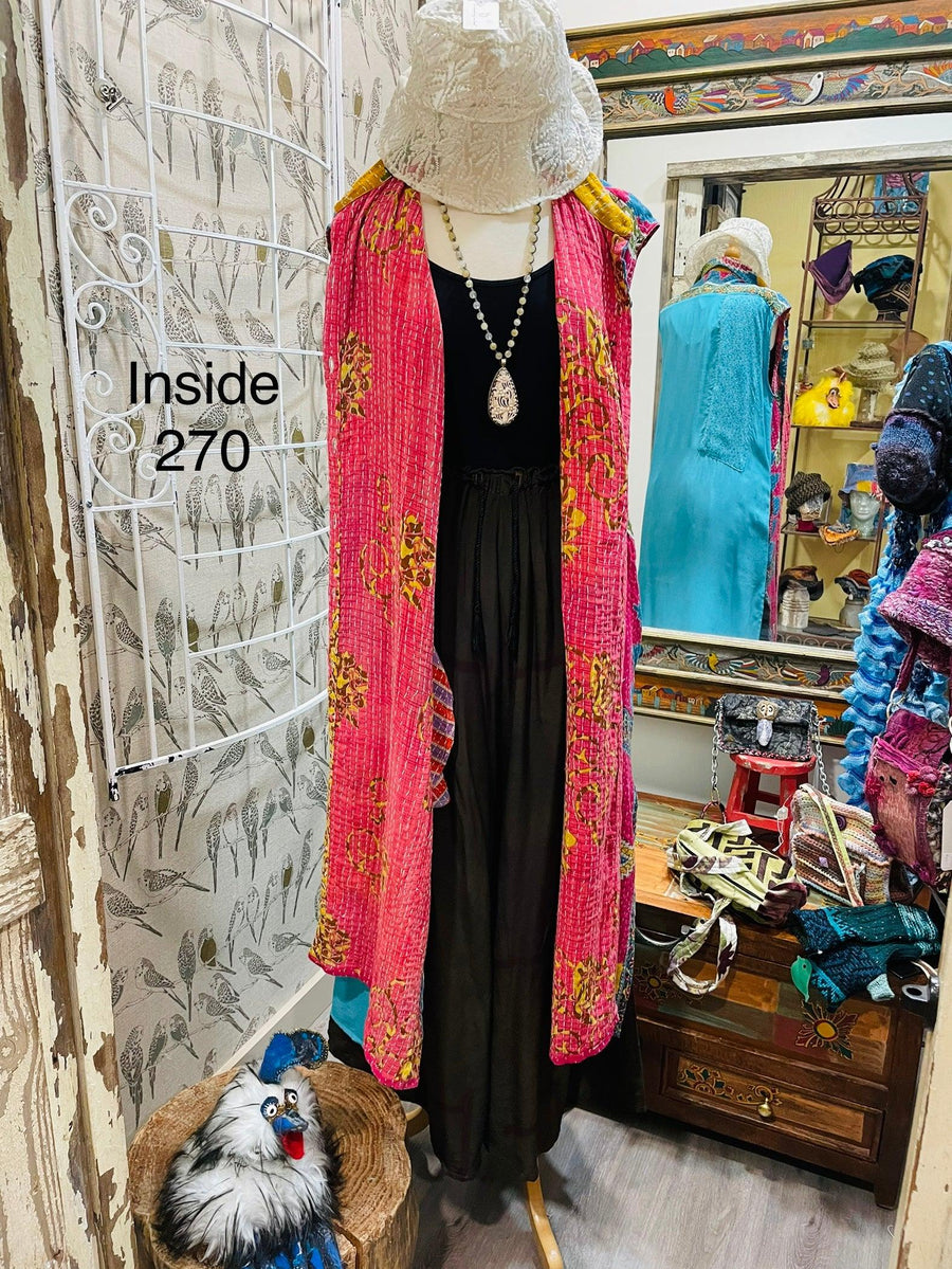 Good Vibes Duster by Kantha Bae - Robin Boutique-Boutique 