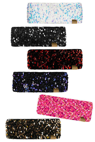 Sequin Head Wrap 0012 - Robin Boutique-Boutique 