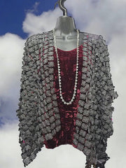 Soft Glitter Lace Cardigan by Paisley Vine Robin Boutique