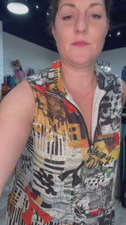 Quilted Dress in Always You Print by Inoah