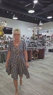 Literature Dress in Library Print by Effie's Heart