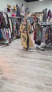 Sunlit Autumn Meadow Duster by Paper Lace