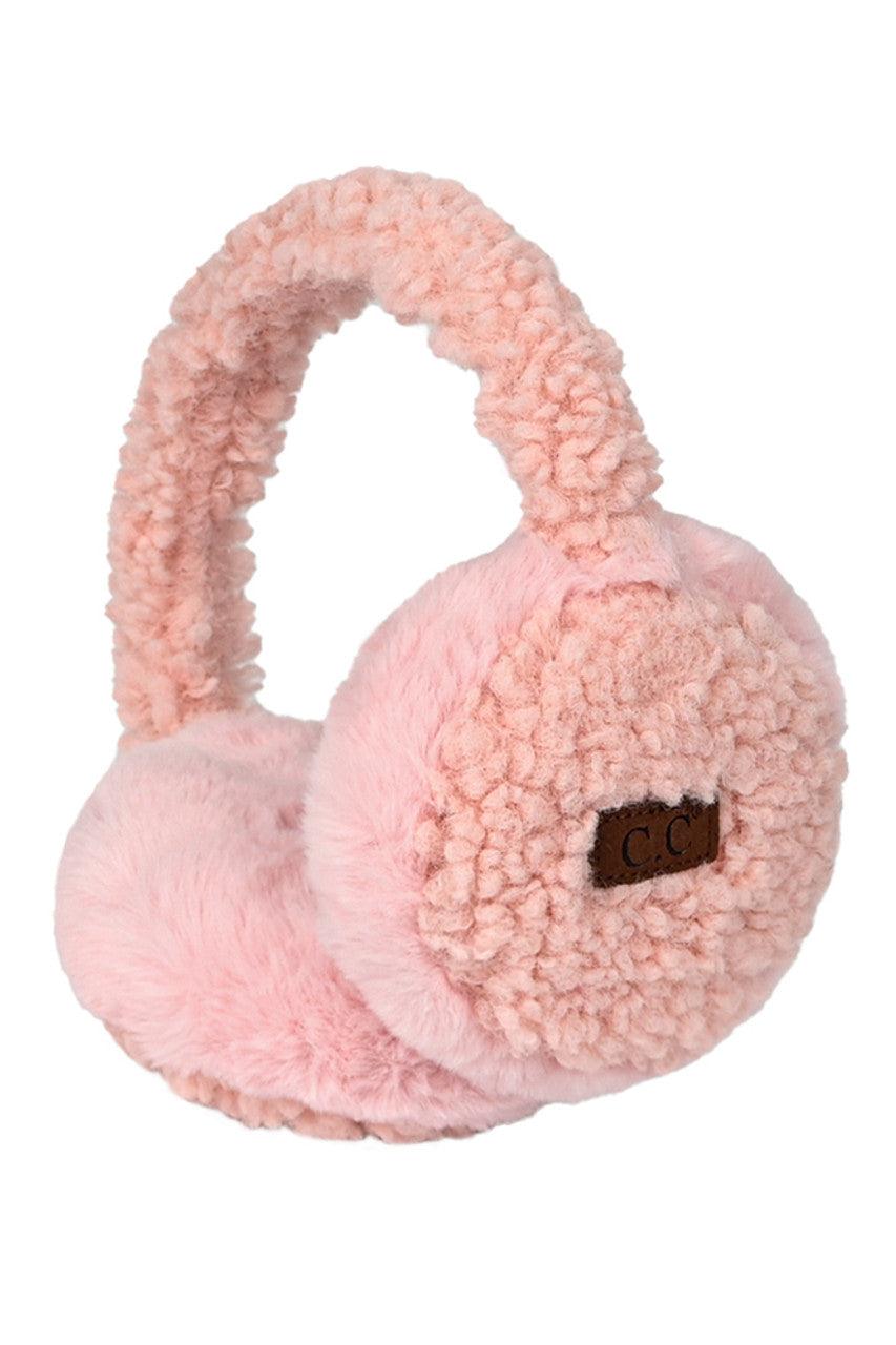 C.C FAUX FUR SHERPA EARMUFFS-EM-3667 - Robin Boutique-Boutique 