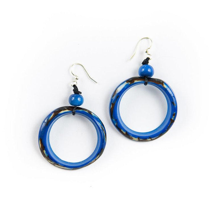 Ring of Life Earrings by Tagua