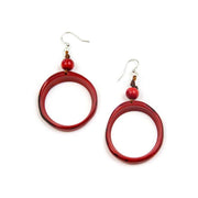 Ring of Life Earrings by Tagua