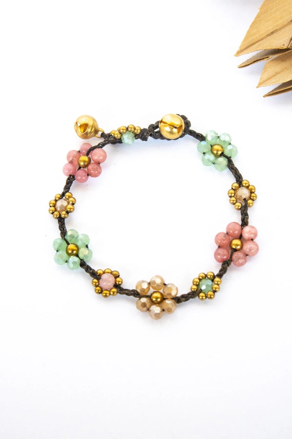 Crystal Flower Bracelet
