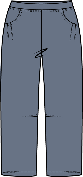 Cotton Slub Around Town Pant