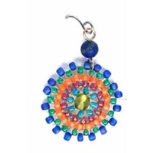 KVZ Designs Dangling Handmade Beaded Earrings - Robin Boutique-Boutique 