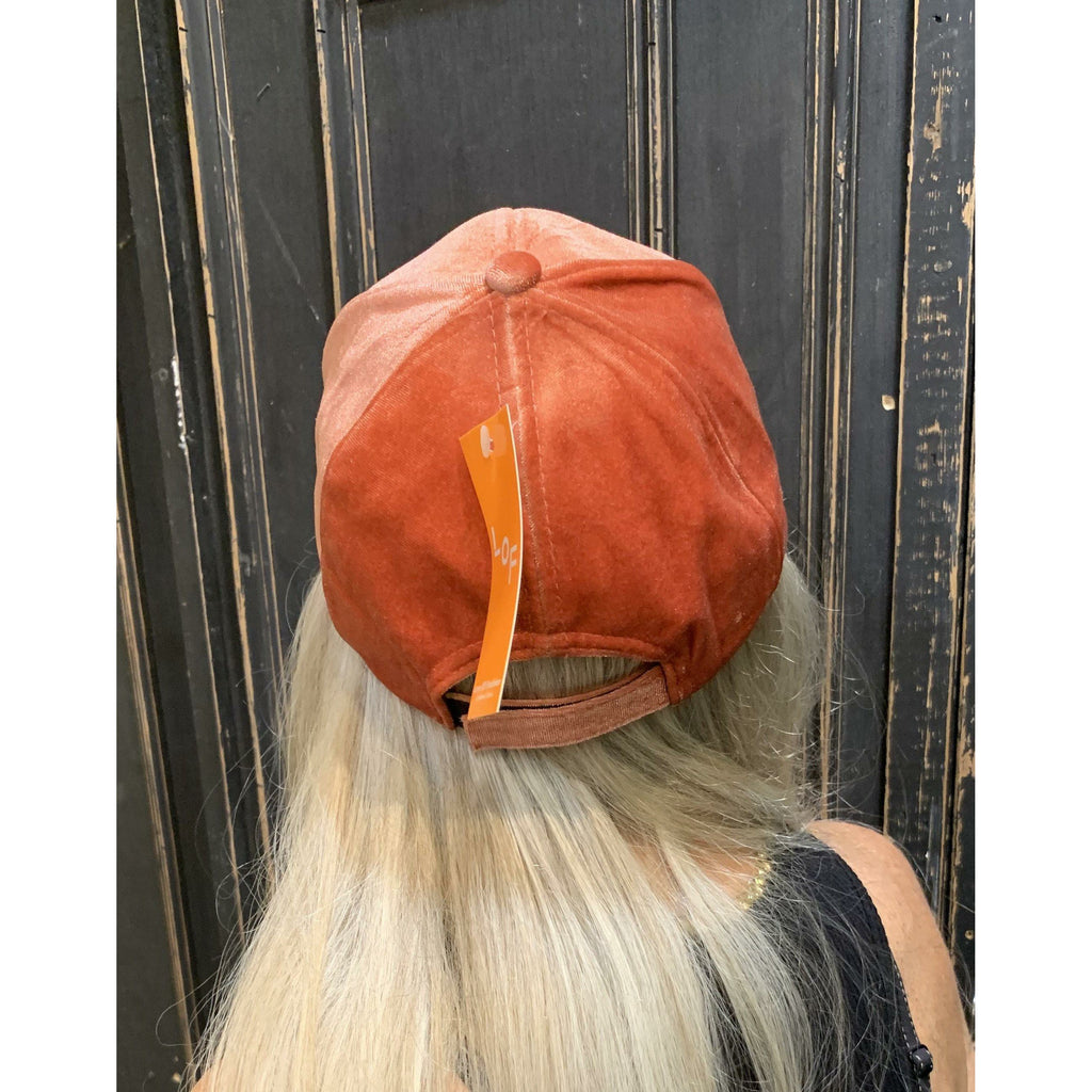 Casual Velvet Baseball Cap - Robin Boutique-Boutique    &.  Reloved Fabrics