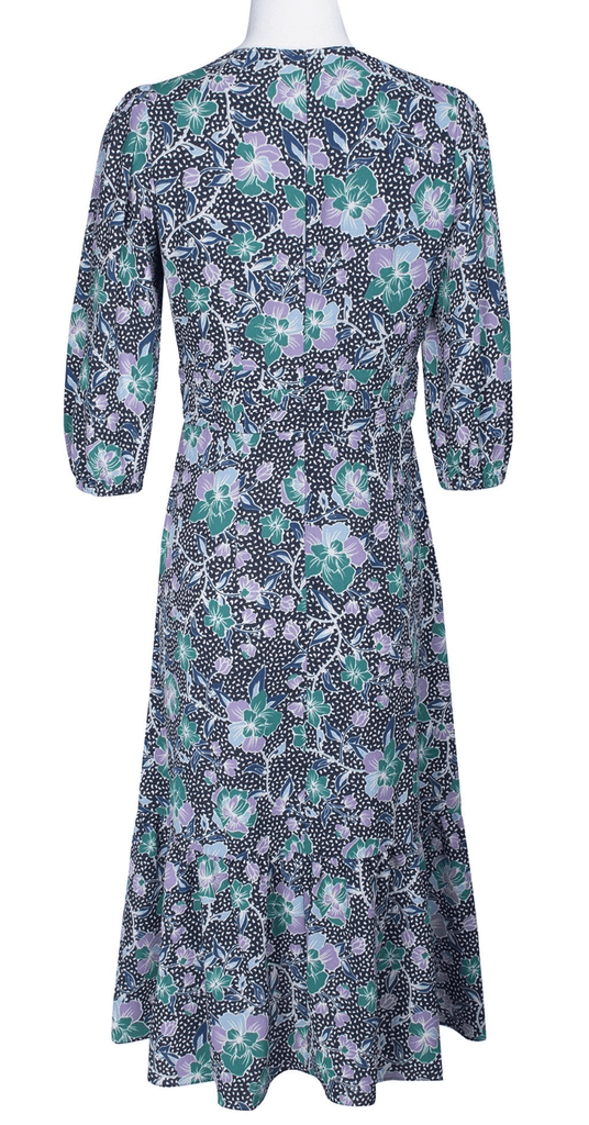 Maggy London V-Neck Floral Dress - Robin Boutique-Boutique 