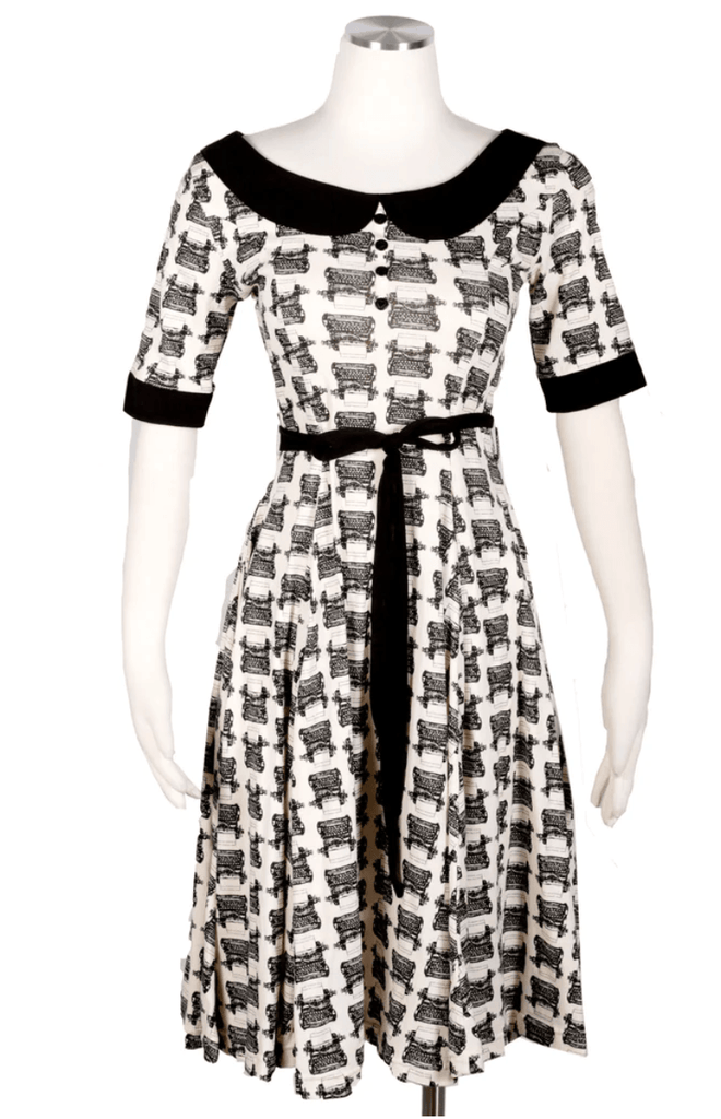 Effies Heart Gertie Dress Typewriter - Robin Boutique-Boutique 