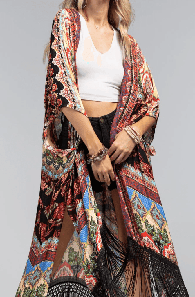 Ruggine Marigold Kimono - One-Size - Robin Boutique-Boutique 