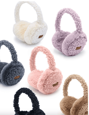 C.C FAUX FUR SHERPA EARMUFFS-EM-3667 - Robin Boutique-Boutique 