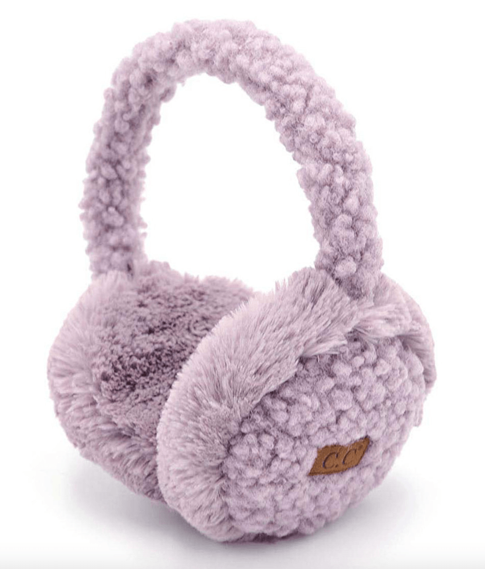 C.C FAUX FUR SHERPA EARMUFFS-EM-3667 - Robin Boutique-Boutique 