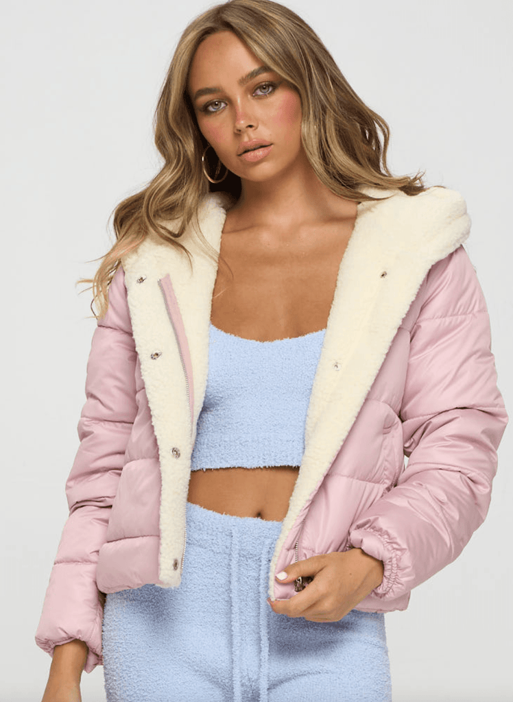 Short Puffer Jacket IJ99216 - Robin Boutique-Boutique 