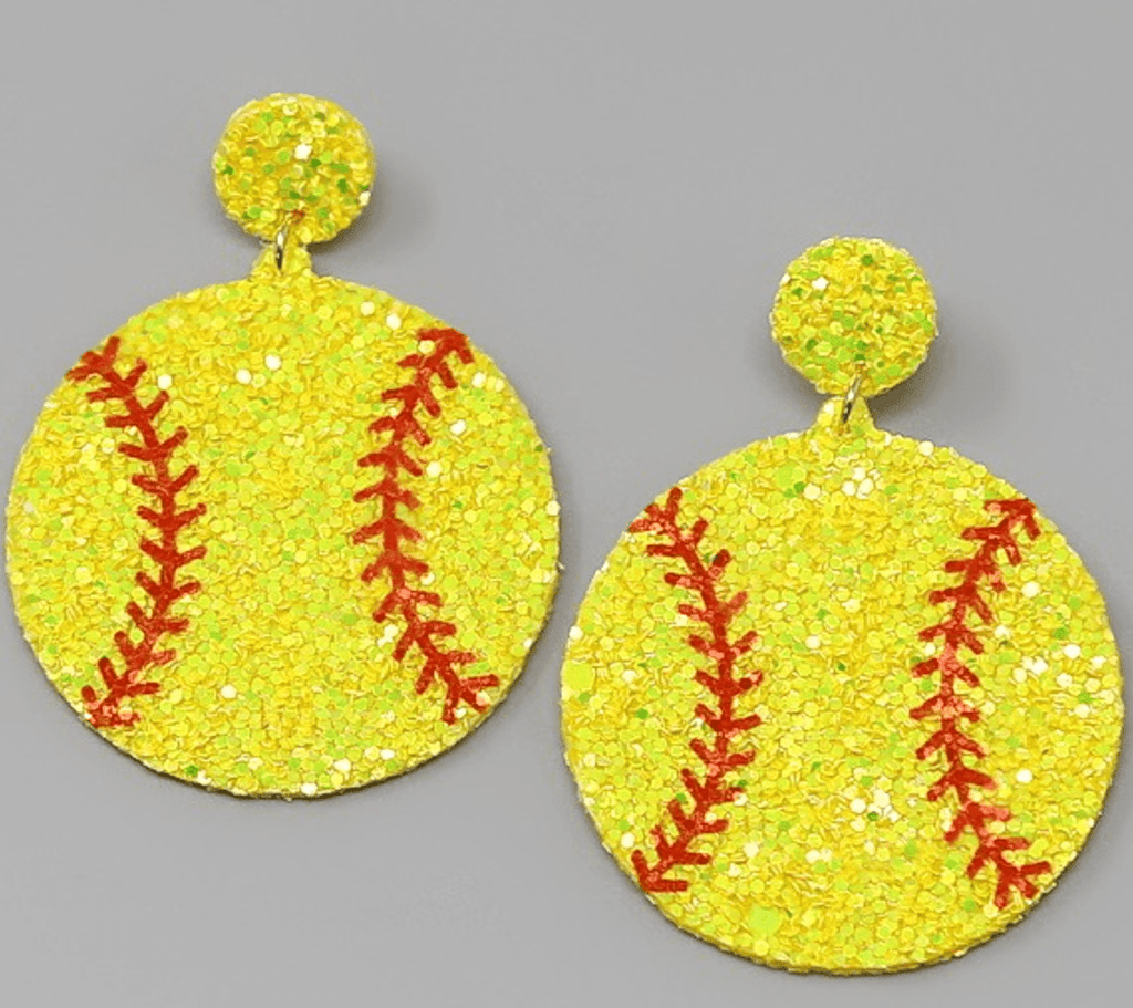 Various Sports Post Earrings - Baseball, Soccer or Softball - Robin Boutique-Boutique 