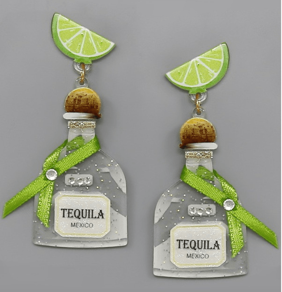 Various Liquer Earrings Rum Tequila, Vodka - Robin Boutique-Boutique 