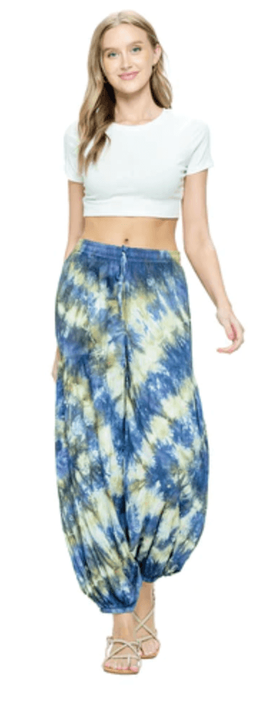 Yak Yeti Jogger Pants Tye-Dye 23152-BLU - Robin Boutique-Boutique 