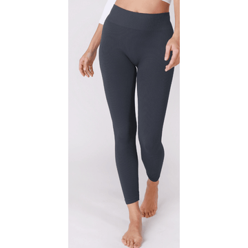 High Waist Small Rib Leggings - Robin Boutique-Boutique 