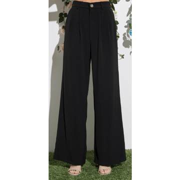 Classic Dress Trousers in Black - Robin Boutique-Boutique 