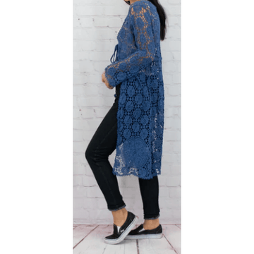 Lace Crochet Kimono - Robin Boutique-Boutique 