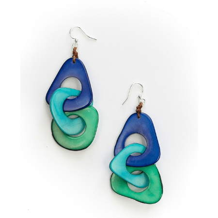 Tagua Nut Vero Earrings - Robin Boutique-Boutique 