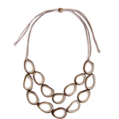 Emilia Tagua Nut Adjustable Necklace - Robin Boutique-Boutique 