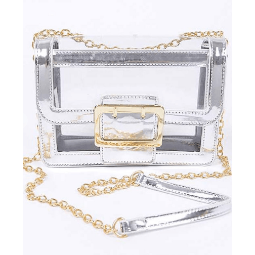 Metallic Crossbody Bag - Robin Boutique-Boutique 