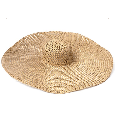 Floppy Wide Brim Straw Hat - Robin Boutique-Boutique 